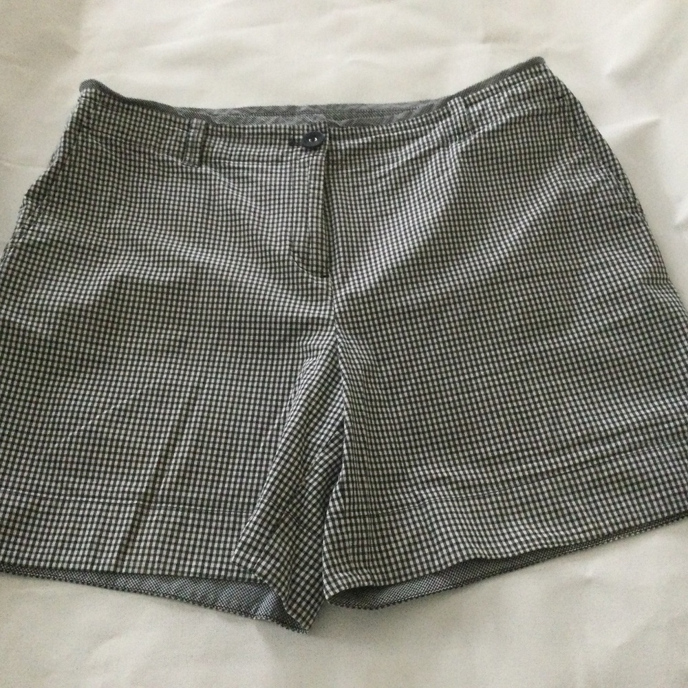 Talbots Black and White Shorts
